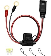 Wire Harness fit for NOCO GC008 X-Connect Battery Harness M10 (3/8 inch) XL Hole Terminal Connect...
