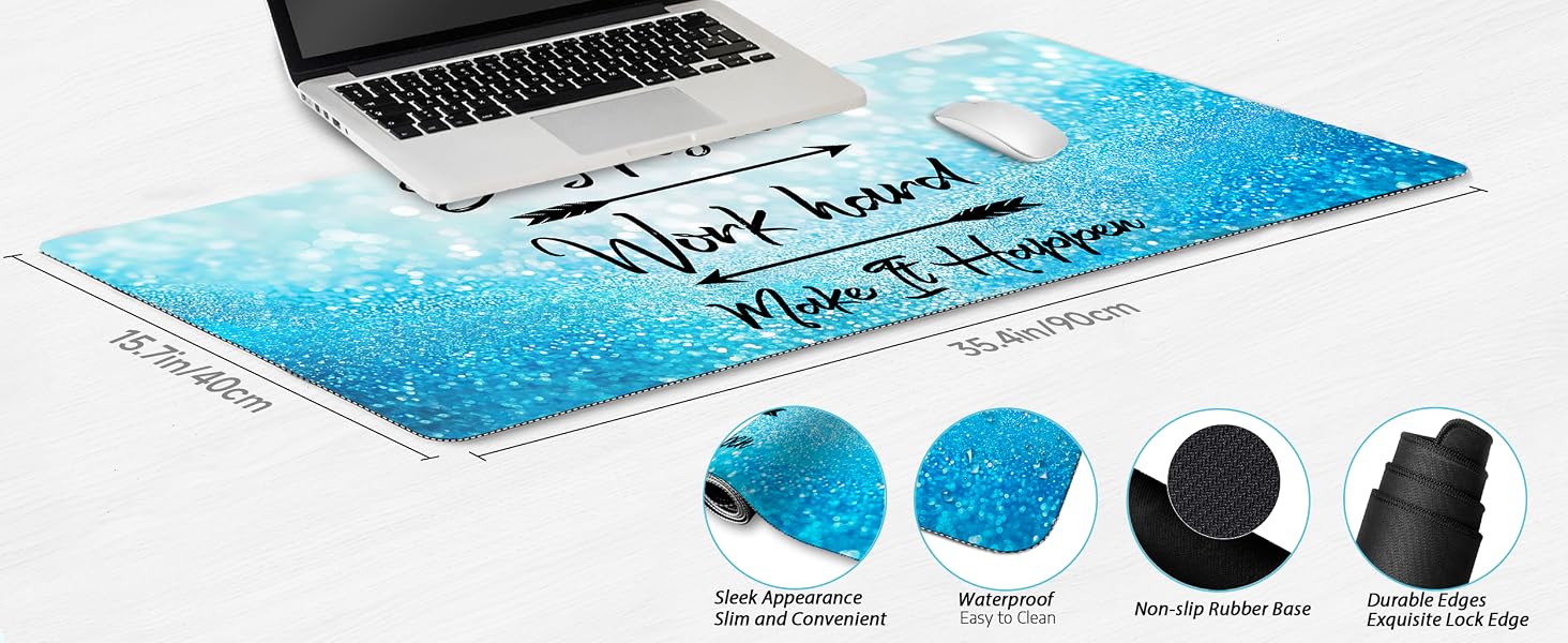 large mouse pad for desk keyboard and mouse pad