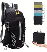 UTIAMIAOGONGO Small Lightweight Hiking Backpack,20L Foldable Hiking Daypack Cycling Hydration Bac...