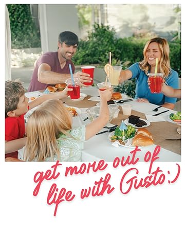 get more out of life with GUSTO