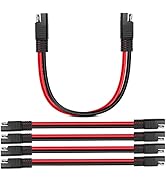 Nilight 5 Pack 10 Gauge 2 Pin Quick Disconnect Harness Heavy Duty SAE Connector Bullet Lead Cable...