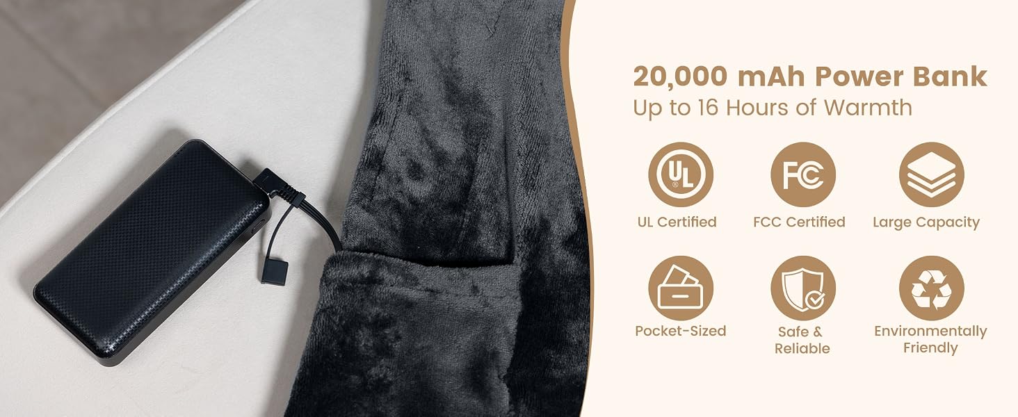 heated blanket portable