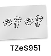 Brother Silver Label Tape, Black on Matte Silver Extra Strength, 24mm (TZeS951)