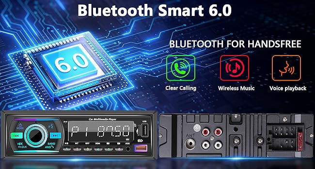 car stereo with bluetooth
