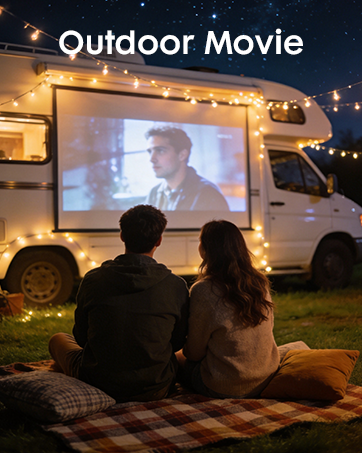 outdoor projector