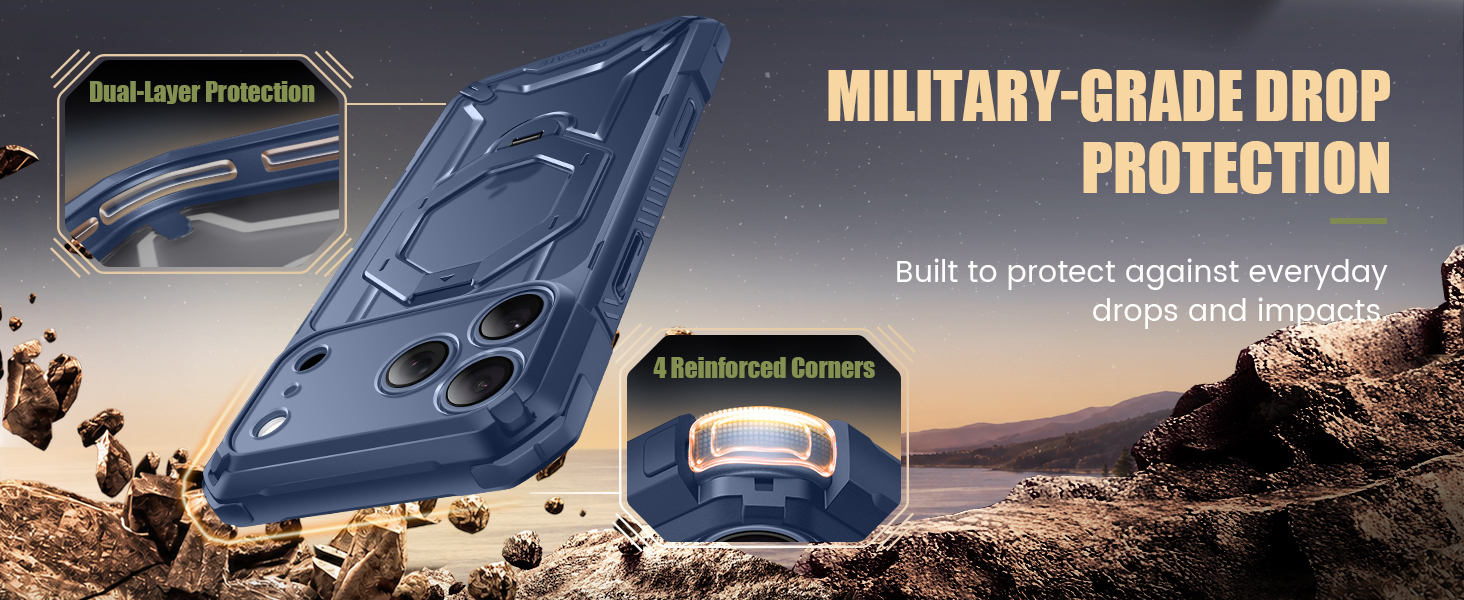 military grade drop protection, protect your phone from drops and scratches