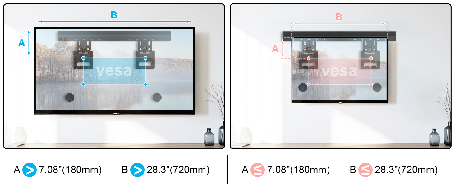 Ultra Slim TV Wall Mount