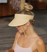 straw visors hat for women