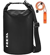 HEETA Waterproof Dry Bag for Women Men(Upgraded Version) 5L/10L/20L/30L/40L Roll Top Lightweight ...