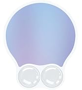 RICHEN Mouse Pad with Gel Wrist Rest, Ergonomic Comfortable Computer Wrist Support for Laptop, Pa...