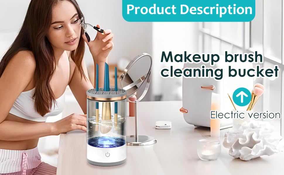 Electric Makeup Brush Cleaner