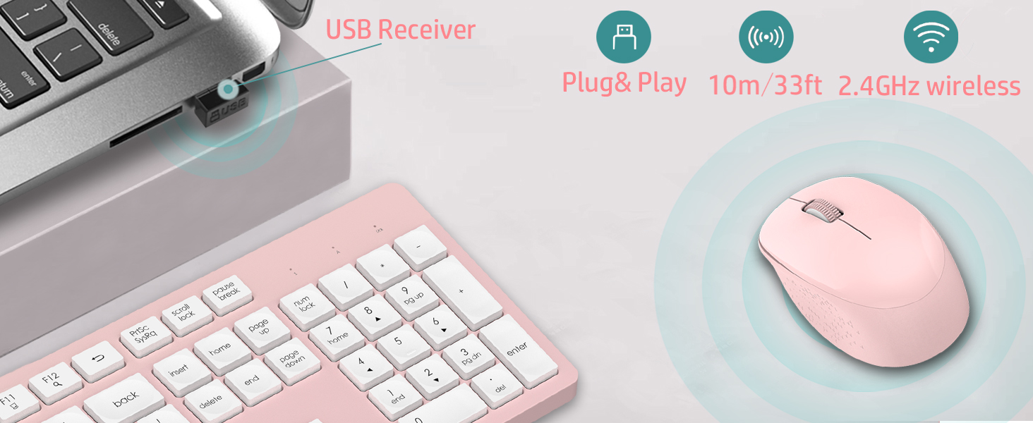 keyboard and mouse