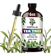 Tea Tree Essential Oil (4 oz/120 ml) — Tea Tree Oils for Aromatherapy, diffusers, humidifiers, Ho...