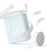 NIIMBOT Label Maker Bluetooth Label Printer Household Organization D110 Label Maker Machine with ...