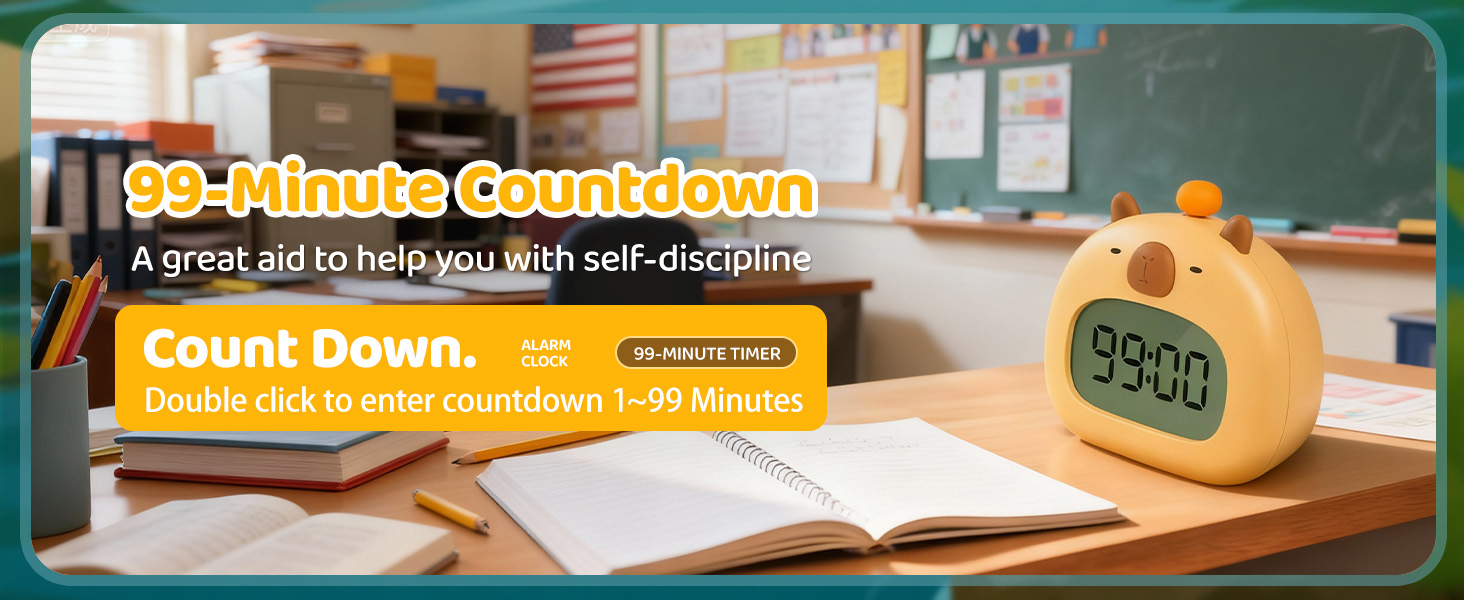 Alarm clock count down