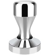 SWETON Stainless Steel Coffee Tamper Barista Espresso Tamper 49mm Base Coffee Bean Press