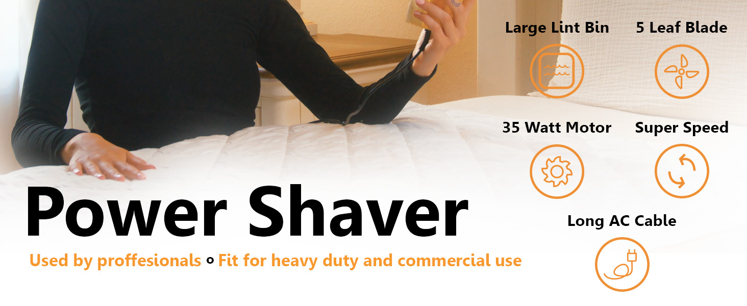 power shaver features