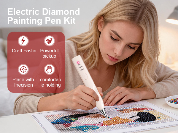 electric diamond painting pen