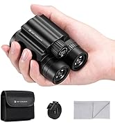 K&amp;F Concept 8x21 Compact Binoculars for Kids and Adults, with BAK4 Prism, FMC Lens, IP65 Waterpro...