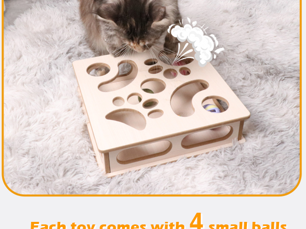 DI BI GRAMAS Cat Interactive Box Puzzle Toy