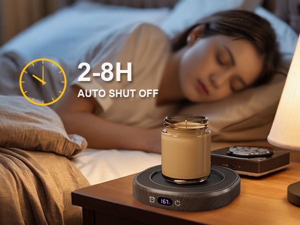 candle warmer auto shut off
