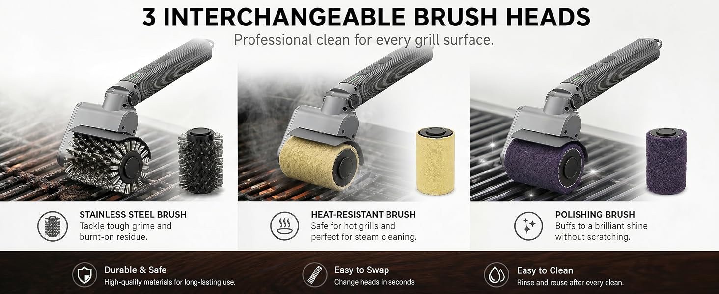 Electric Grill Brush-4