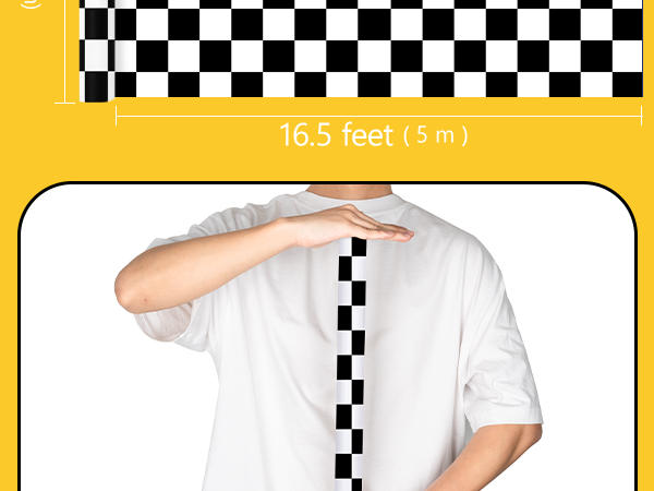 WRAPAHOLIC Checkered Flag Wrapping Paper 