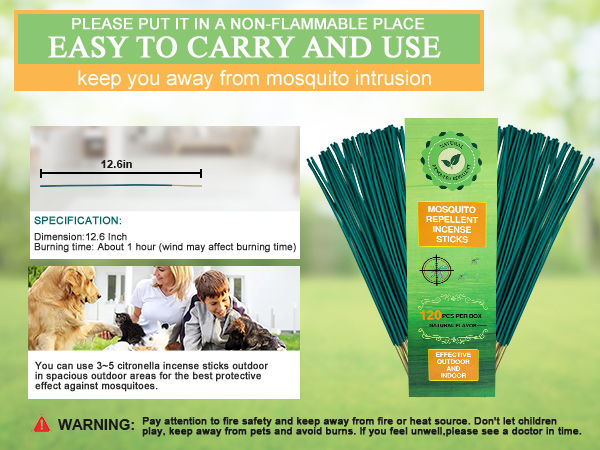 Glovv Mosquito Sticks