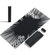 Womier Mouse Pad Gaming Large Desk Pad, Washable Keyboard Pad Laptop Desk Mat, Anime Mouse Pad wi...