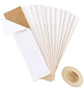 PH PandaHall 10PCS Cork Hat Size Reducer Strips 4x1 inch Adhesive Foam Tape Self Stick Liner Hat ...