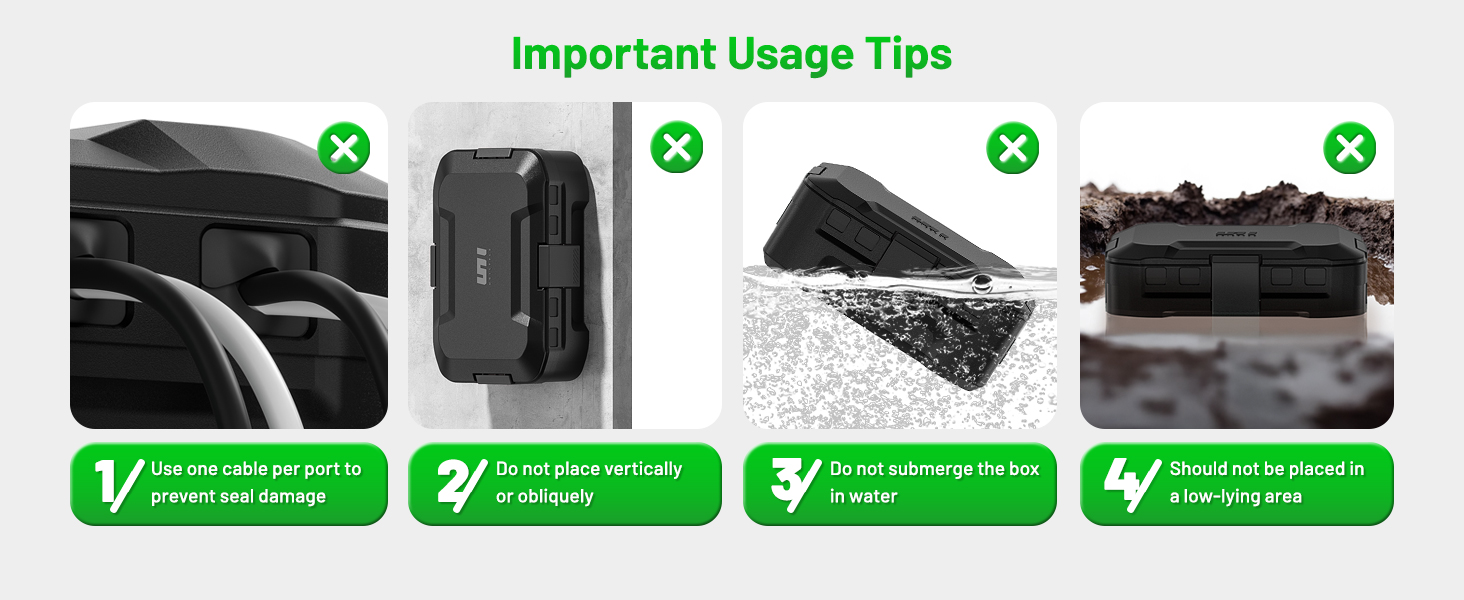 extension cord waterproof cover