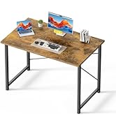 OLIXIS 44 Inch Computer Office Desk for Small Spaces, Writing Gaming Work Desk Modern Kids Study ...