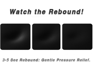 keyboard memory foam rebound