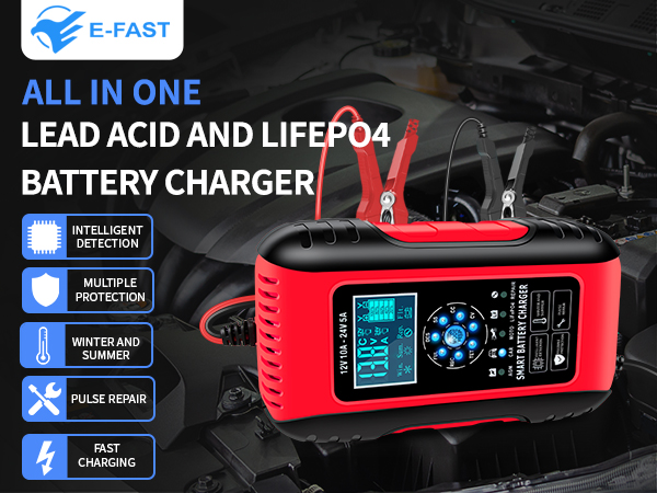 trickle charger for car battery 12v