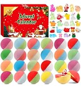 Advent Calendar 2024, 24 Pcs Bath Bombs for Kids Christmas Gifts for Teens Girls Boys Bubble Bath...