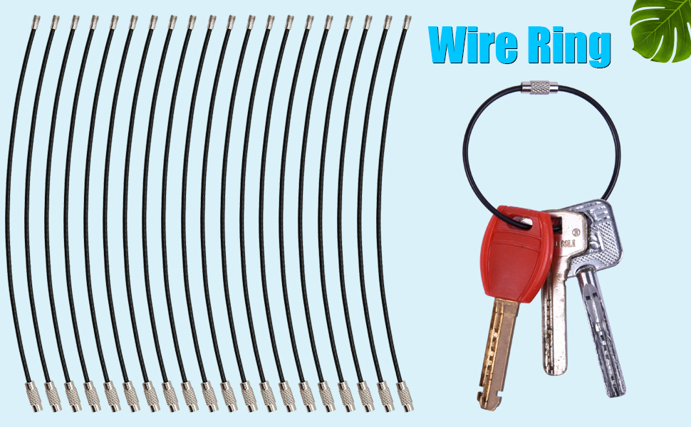 wire key ring