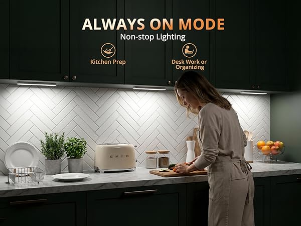 rechargeable under cabinet lighting