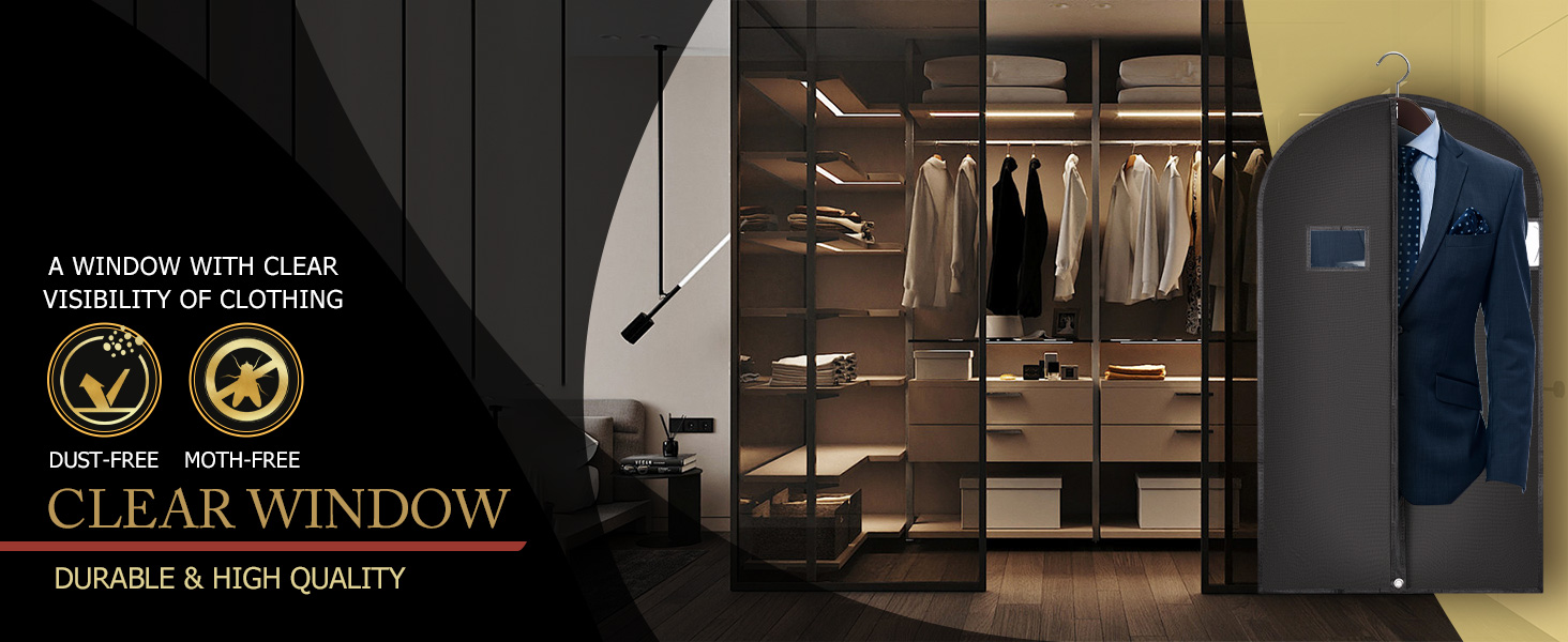 garment bags for hanging clothes