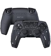 GeekShare G.S.TAC Tactical PS5 Controller Skin Set, Anti-Slip Silicone Protective Cover Skin Case...