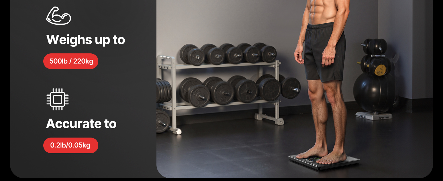 smart scale for body weight