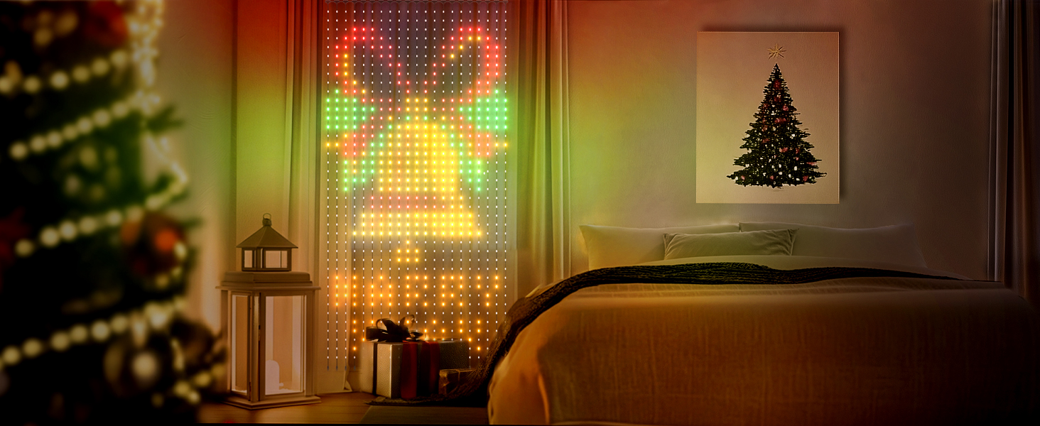 indoor curtain lights