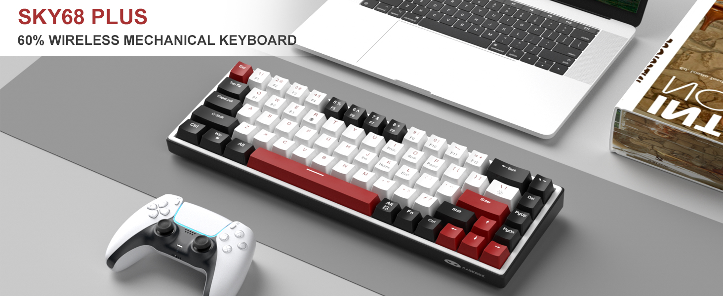 SKY68 PLUS 60% WIRELESS MECHANICAL KEYBOARD