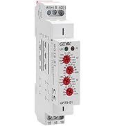 Asymmetric Cycle Timer Relay 1SPDT AC 12V 240V 16A Long or Short Period Repeat Cycle Tntermittent...