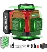 16 Lines Laser Level 360 Self Leveling Accurate 4×360° Cross Line Laser for Construction and Pict...
