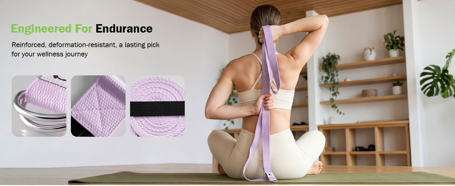 Non-Elastic Yoga Belt