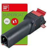 SWISSINNO Indoor for Home - Tunnel No See No Touch Rodent Snap Catcher - Reusable and Safe for Fa...