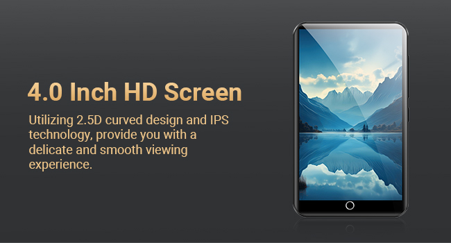 MP3 Player with Bluetooth and WiFi