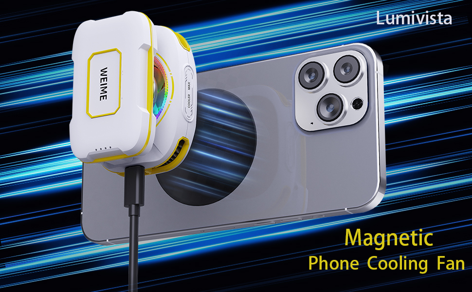 Magnetic Phone Cooling Fan