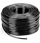 Bonviee 200ft 1/4 inch Drip Irrigation Tubing Blank Distribution Tubing Drip Irrigation Hose Gard...