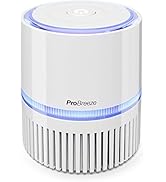 Pro Breeze Small Air Purifier HEPA - Air Purifier with True HEPA Filter, 99.7% Smoke, Dust, Polle...